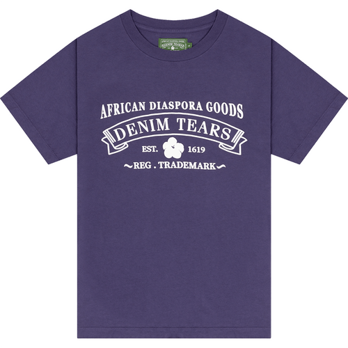 Denim Tears ADG T-Shirts Purple