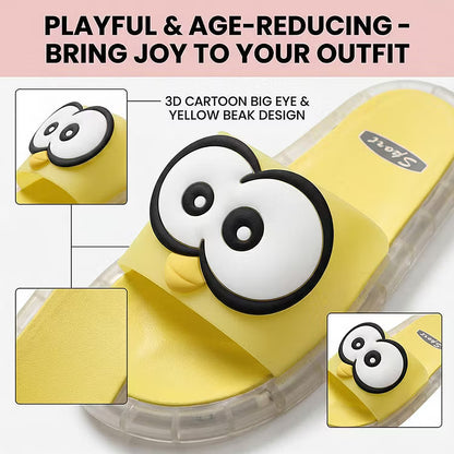 👣👣Cute slippers with cartoon motifs that glow